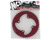 Image 2 for MCS 4-Bolt Chainring (Red) (47T)