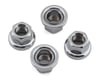 Image 1 for MCS Spinner Hub Axle Nuts Chrome (3/8") (10mm) (Set of 4)