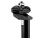 Image 2 for MCS Micro-Adjust Smooth Seat Post (Black) (25.4mm) (350mm)