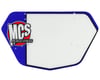 Image 1 for MCS BMX Number Plate (Blue) (Pro)