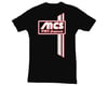 MCS Vertical Stripes T-Shirt (Black) (L)