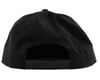 Image 2 for Merritt Crispy Flat Brim Hat (Black/Grey) (One Size Fits Most)