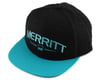 Related: Merritt Crispy Flat Brim Hat (Black/Teal) (One Size Fits Most)
