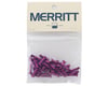 Image 2 for Merritt 14G Alloy Nipples (Purple) (Bag of 40)
