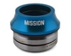 Mission Turret Integrated Headset (Blue) (1-1/8")