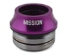 Mission Turret Integrated Headset (Purple) (1-1/8")