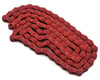 Image 1 for Mission Half Link Chain (Red) (1/8")