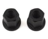 Image 1 for Mission Steel Axle Nuts (Black) (3/8")