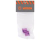 Image 2 for Mission Alloy  Axle Nuts (Purple) (14mm)