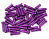 Image 1 for Mission 14G Alloy Nipples (Purple) (Bag of 40)