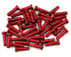 Image 1 for Mission 14G Alloy Nipples (Red) (Bag of 40)