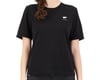 Image 1 for Mons Royale Women's Relaxed Icon Merino T-Shirt (Black) (L)