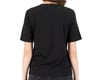 Image 2 for Mons Royale Women's Relaxed Icon Merino T-Shirt (Black) (XL)