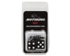 Image 2 for MotoKing Retro Dice Schrader Valve Caps and Cable Tips Kit (Black)