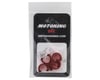 Image 2 for MotoKing Alloy Brake Cable/Hose Frame Clips (Red) (5)