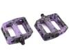 Odyssey Twisted Pro PC Pedals (Black/Purple Swirl) (Pair) (9/16")