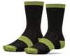 Image 1 for Ride Concepts Mullet Merino Wool Socks (Black/Olive) (M)