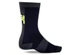 Image 2 for Ride Concepts Mullet Merino Wool Socks (Blue/Lime) (XL)