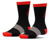 Ride Concepts Ride Every Day Socks (Black/Red) (XL)
