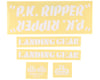 Image 1 for SE Racing PK Ripper Decal Set (White)