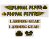 Image 1 for SE Racing Floval Flyer Decal Set (Gold)