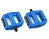 Image 1 for SE Racing 12 O'Clock Nylon Pedals (Blue) (9/16")
