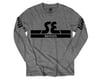 Image 1 for SE Racing Racing Stripes Long Sleeve T-Shirt (Grey) (S)