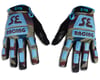 Image 1 for SE Racing Retro Gloves (Camo / SE Blue) (L)