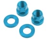 The Shadow Conspiracy Featherweight Alloy Axle Nuts (Blue) (14mm)