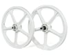 Skyway Tuff Wheel II 20" Wheel Set (White) (14mm Rear Axle) (20 x 1.75)