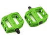 Image 1 for S&M 101 Pedals (Green) (Pair) (9/16")