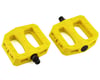 Image 1 for S&M BTM Pedals (Pair) (Yellow) (9/16")