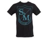 S&M Big Shield T-Shirt (Black/Deep Blue) (XL)