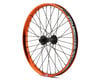 Image 1 for Stolen Rampage Pro Street FA Front Wheel (Orange/Black Splatter) (20 x 1.75)