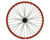 Image 2 for Stolen Rampage Pro Street FA Front Wheel (Orange/Black Splatter) (20 x 1.75)