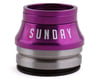 Image 1 for Sunday Conical Integrated Headset (Purple) (1-1/8")