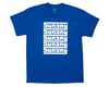 Sunday Maze T-Shirt (Neon Blue) (M)