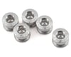 Image 1 for Tangent Chromoly Chainring Bolts (Chrome) (4mm)