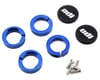 Image 2 for Tangent Pro Lock-On Grips (Black/Blue) (Flanged) (130mm)