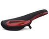Image 2 for Tangent Carve BMX Pivotal Saddle (Black/Red)