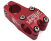 Image 1 for Tangent Oversize Split TI-Bolts Stem (Red) (1-1/8") (31.8mm) (57mm)