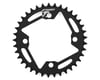 Image 1 for Tangent Halo 4-Bolt Chainring (Black) (37T)