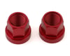 Image 1 for Theory Alloy Axle Nuts (Red) (14 x 1mm)