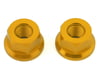 Image 1 for Theory Alloy Axle Nuts (Gold) (3/8" x 26 tpi)