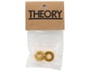 Image 2 for Theory Alloy Axle Nuts (Gold) (3/8" x 26 tpi)