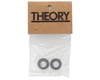 Image 2 for Theory Alloy Axle Nuts (Silver) (3/8" x 26 tpi)