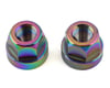 Image 1 for TNT Hub Axle Nuts (Jet Fuel) (2) (3/8")