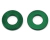 TNT Aluminum Axle Washers (Green) (2) (3/8")