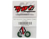 Image 2 for TNT Aluminum Axle Washers (Green) (2) (3/8")