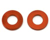 TNT Aluminum Axle Washers (Orange) (2) (3/8")
